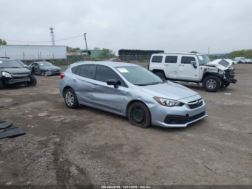 2022 SUBARU IMPREZA BASE 5-DOOR | 4S3GTAB65N3728674 | UPCARS