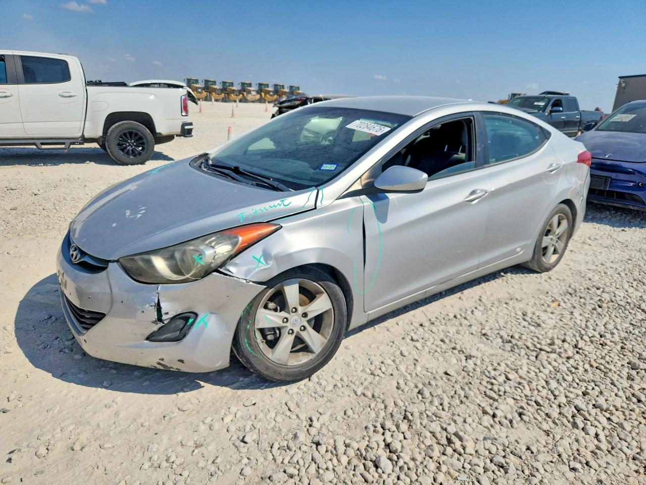 2013 HYUNDAI ELANTRA GLS | KMHDH4AE8DU731667 | UPCARS