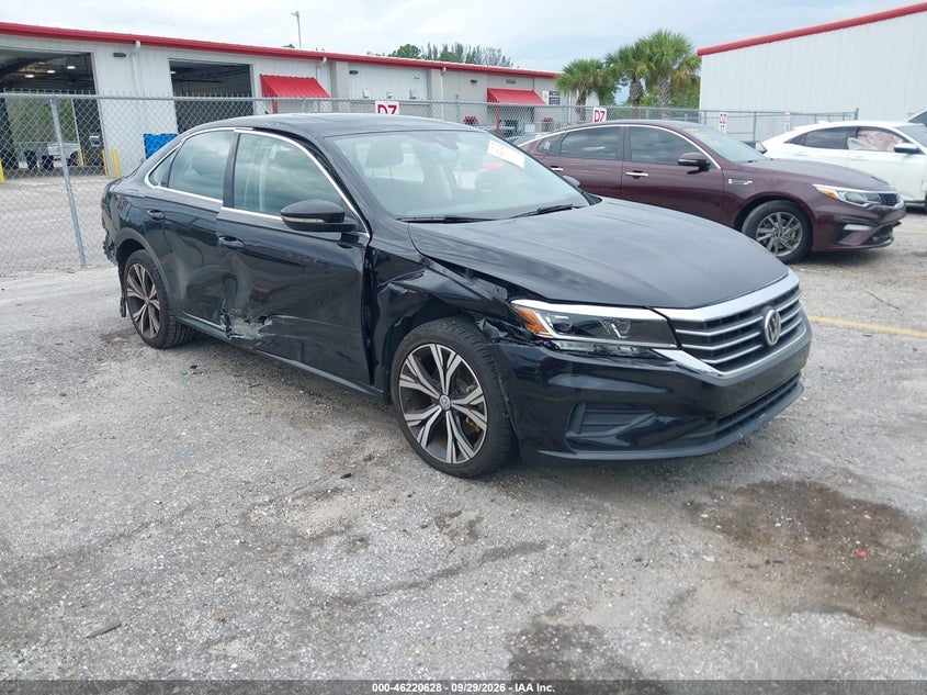 2022 VOLKSWAGEN PASSAT 2.0T SE | 1VWSA7A35NC002773 | UPCARS