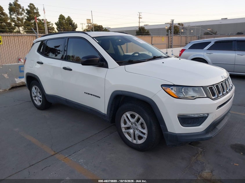 2018 JEEP COMPAS SPORT FWD | 3C4NJCABXJT416128 | UPCARS