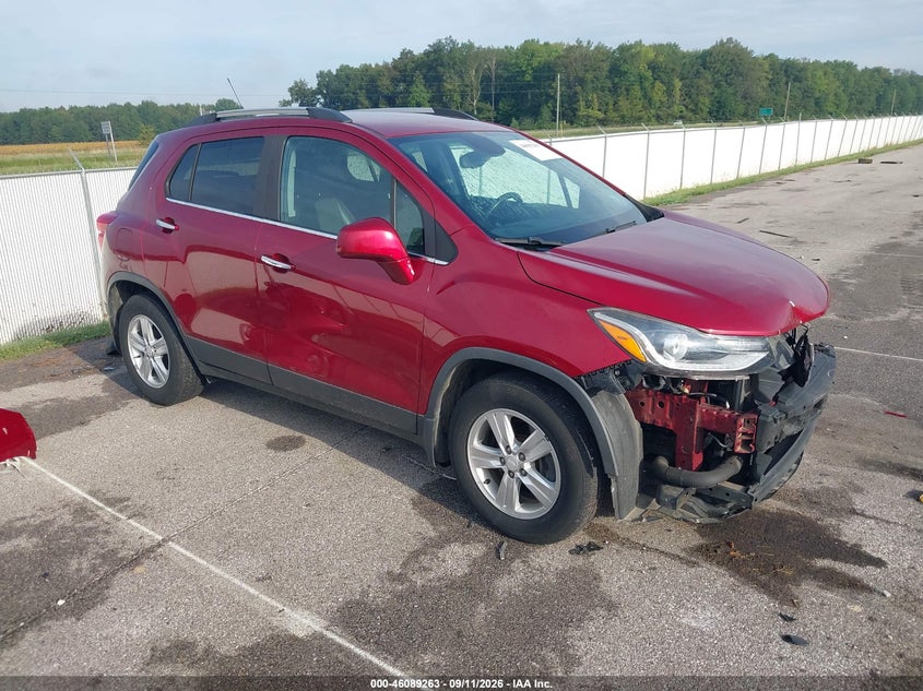 2018 CHEVROLET TRAX LT | 3GNCJLSB8JL415833 | UPCARS