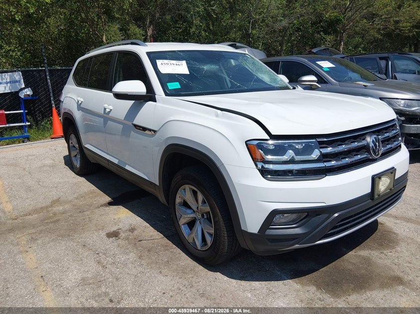 2019 VOLKSWAGEN ATLAS 3.6L V6 SE | 1V2LR2CA6KC548121 | UPCARS