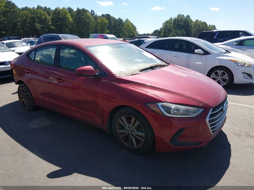 2018 HYUNDAI ELANTRA SEL | 5NPD84LF9JH257258 | UPCARS