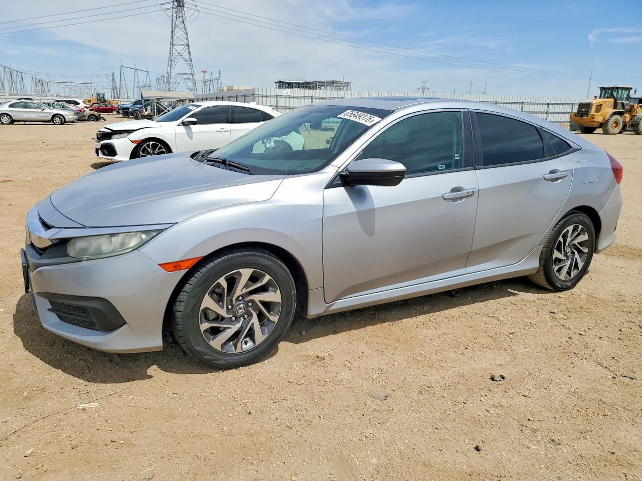 2018 HONDA CIVIC EX | 2HGFC2F73JH547814 | UPCARS