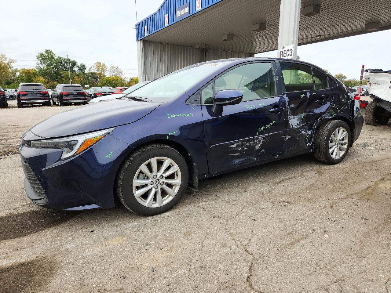 2024 TOYOTA COROLLA LE | JTDBDMHE4RJ006492 | UPCARS