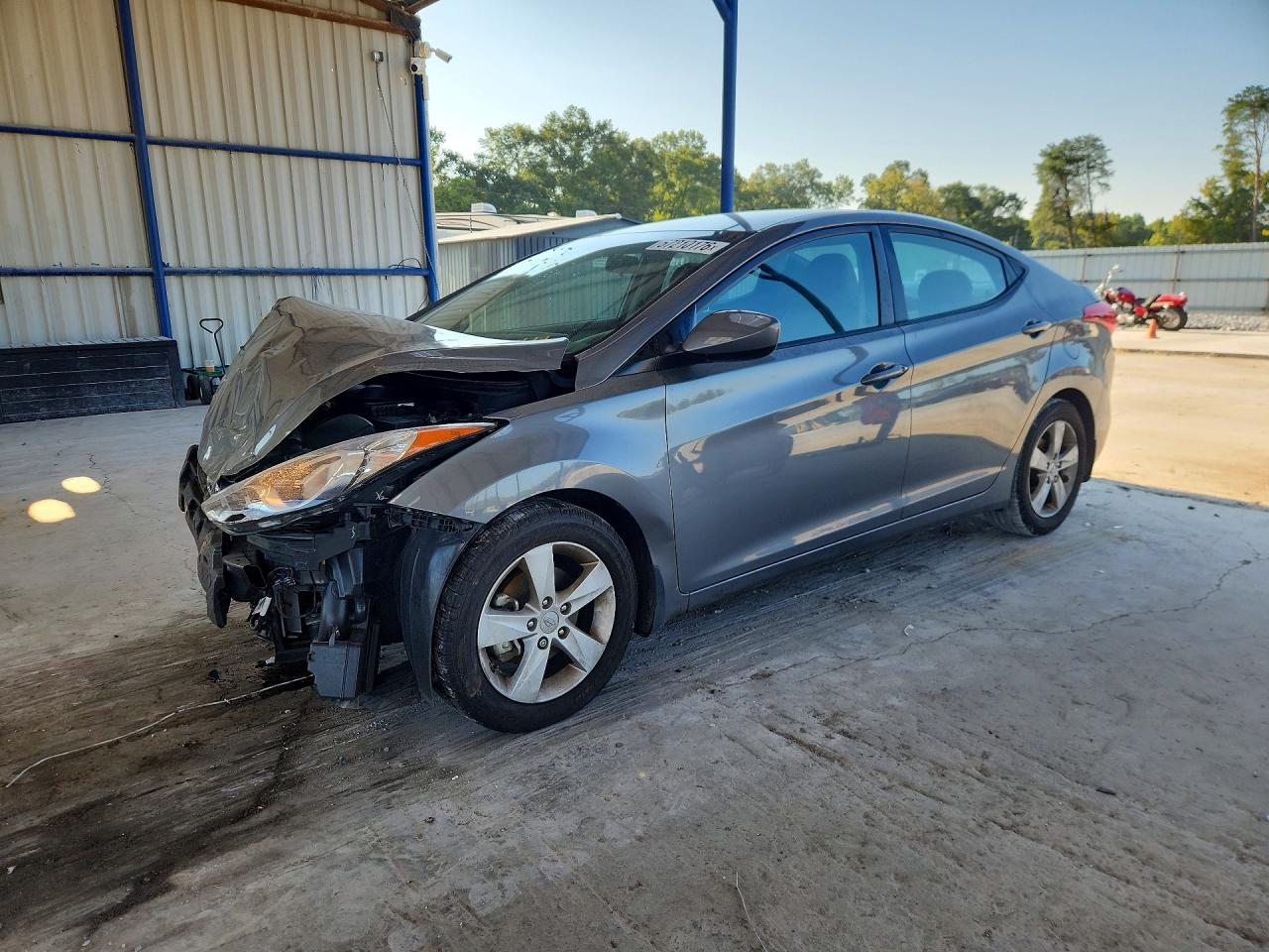 2013 HYUNDAI ELANTRA GLS | 5NPDH4AE0DH315482 | UPCARS