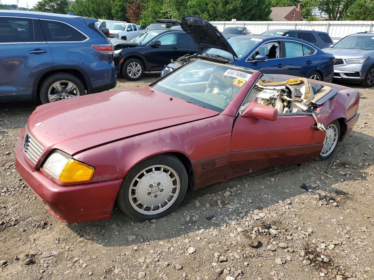 1991 MERCEDES-BENZ SL-CLASS | WDBFA61E5MF018256 | UPCARS