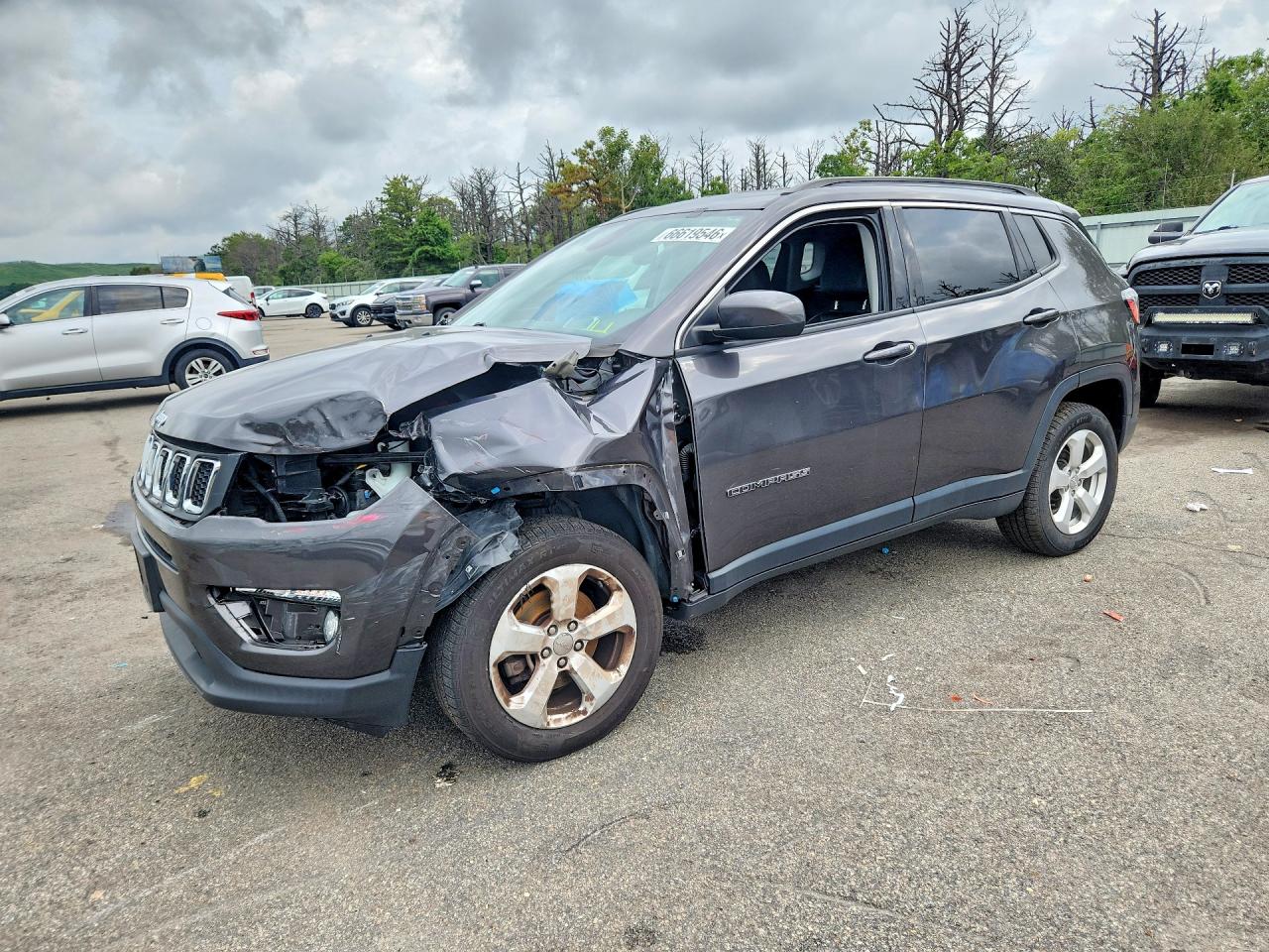 2019 JEEP COMPASS LATITUDE | 3C4NJDBB2KT776466 | UPCARS