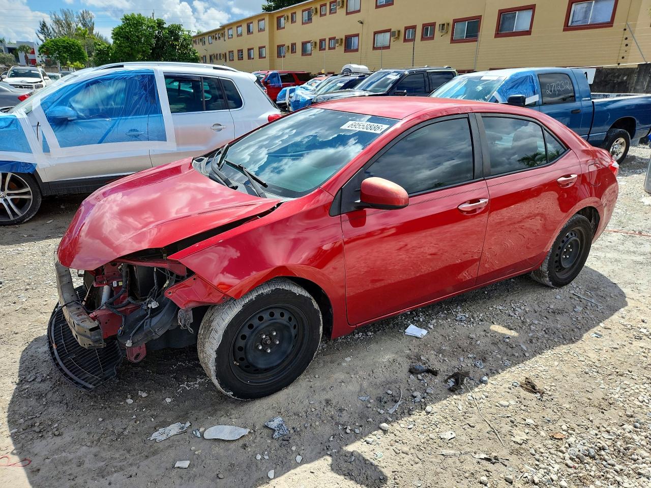 2016 TOYOTA COROLLA LE | 2T1BURHE0GC654336 | UPCARS