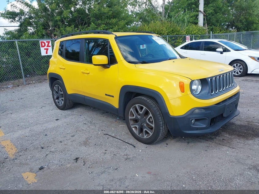 2016 JEEP RENEGADE LATITUDE | ZACCJABT5GPD06168 | UPCARS
