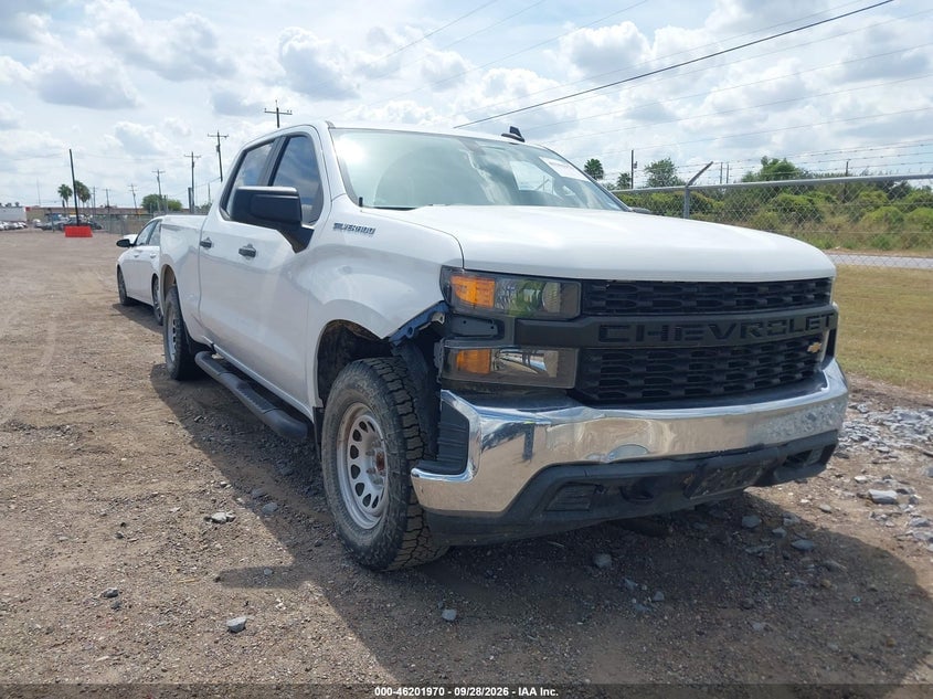 2020 CHEVROLET SILVERADO 1500 WORK TRUCK | 3GCUYAEFXLG290700 | UPCARS