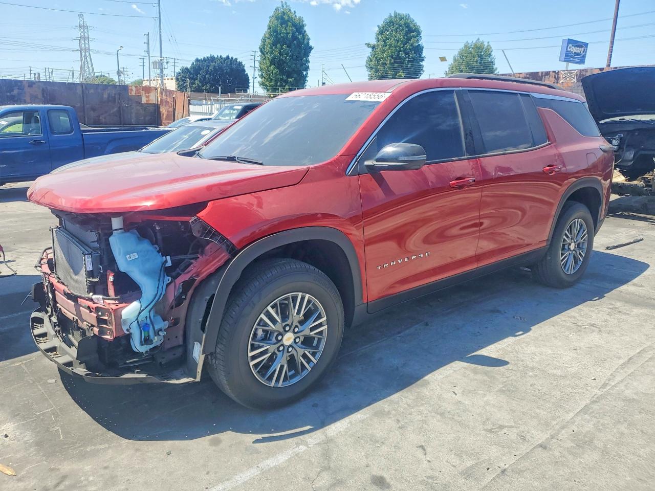 2025 CHEVROLET TRAVERSE LT | 1GNERGRS6SJ199956 | UPCARS