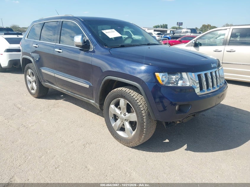 2013 JEEP GRAND CHEROKEE OVERLAND | 1C4RJECG5DC610667 | UPCARS
