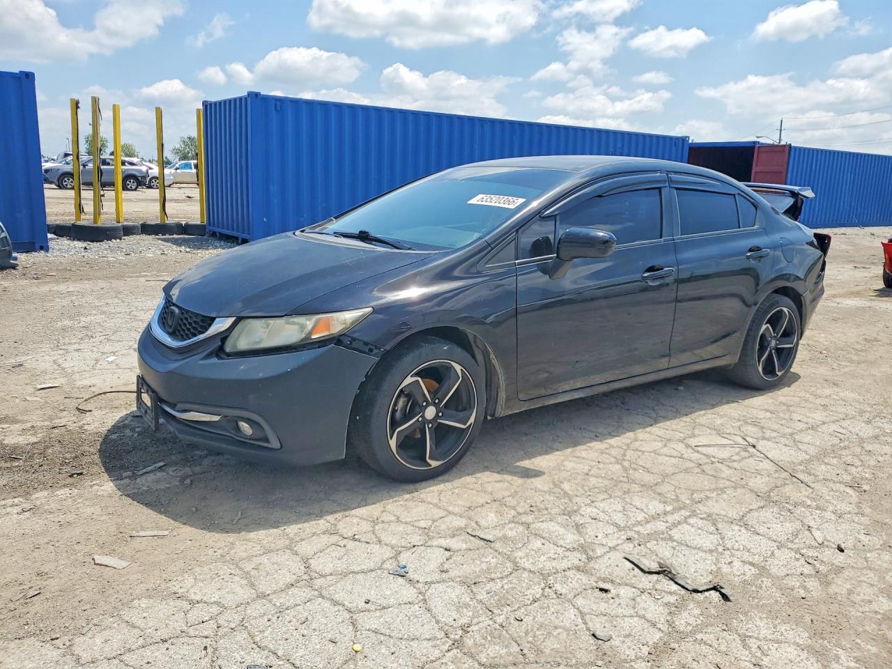 2014 HONDA CIVIC LX | 19XFB2E50EE003192 | UPCARS