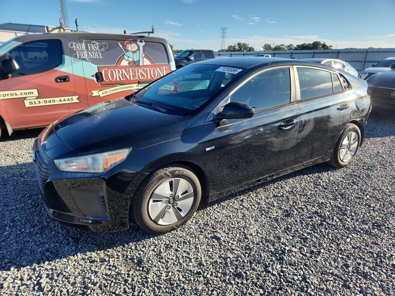 2017 HYUNDAI IONIQ BLUE | KMHC65LC6HU023894 | UPCARS