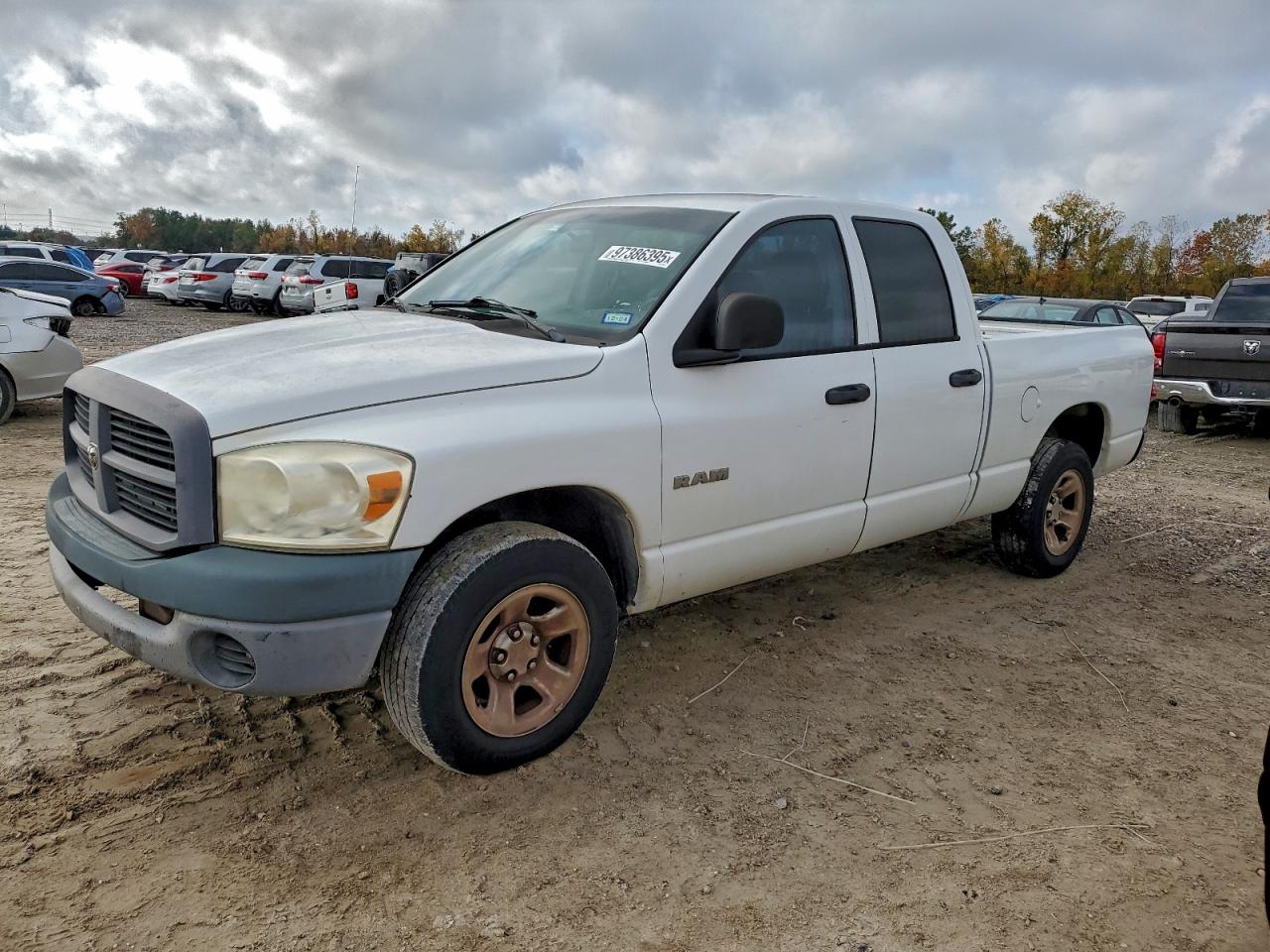 2008 DODGE RAM 1500 ST | 1D7HA18K08J230726 | UPCARS