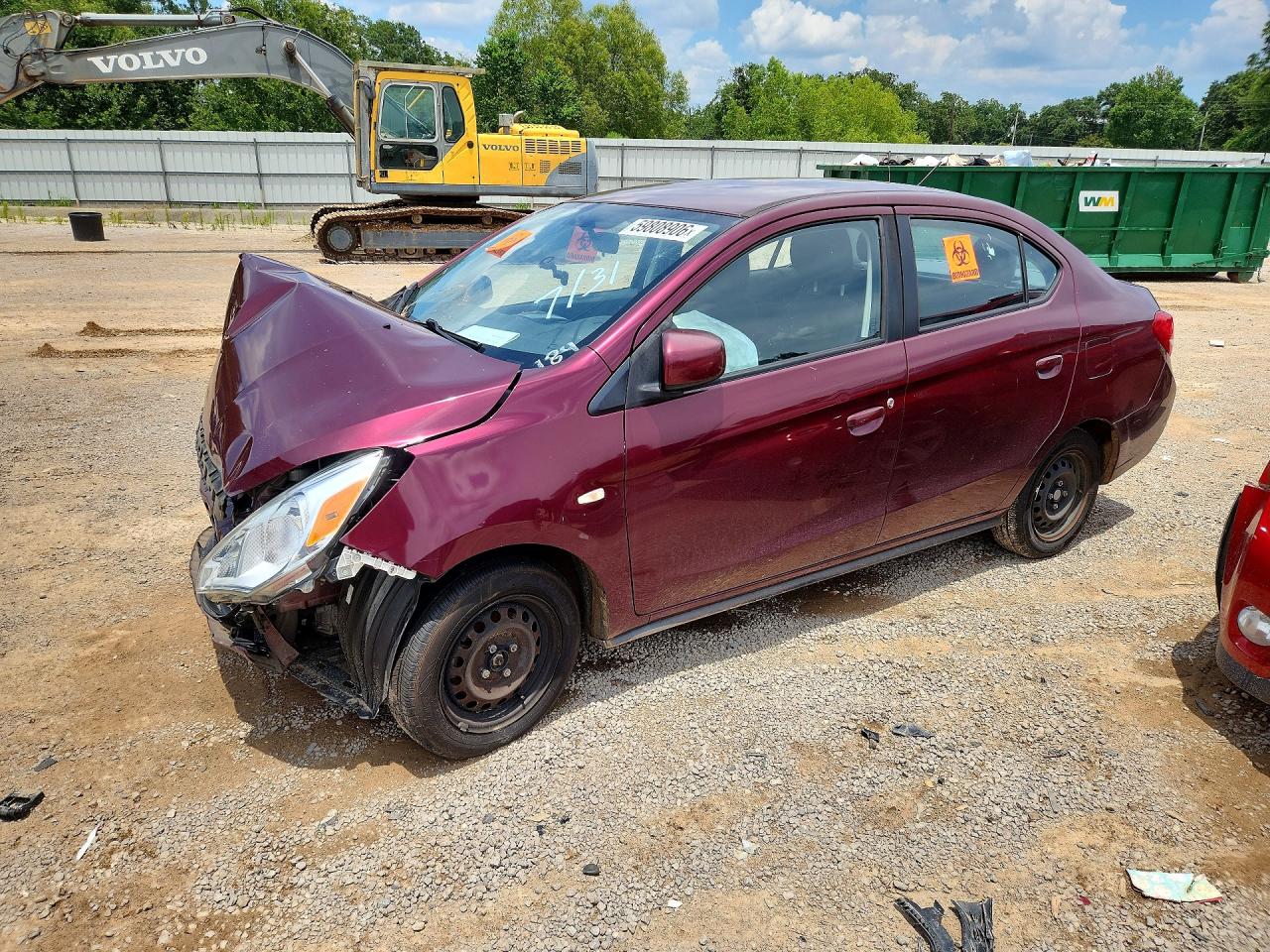 2019 MITSUBISHI MIRAGE G4 ES | ML32F3FJ6KHF07567 | UPCARS