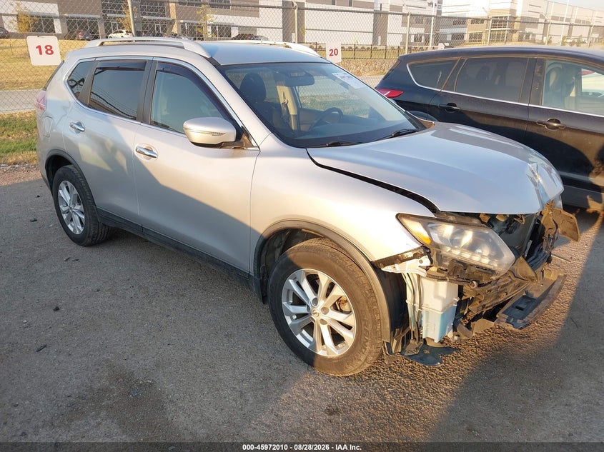 2015 NISSAN ROGUE SV | KNMAT2MT6FP554204 | UPCARS