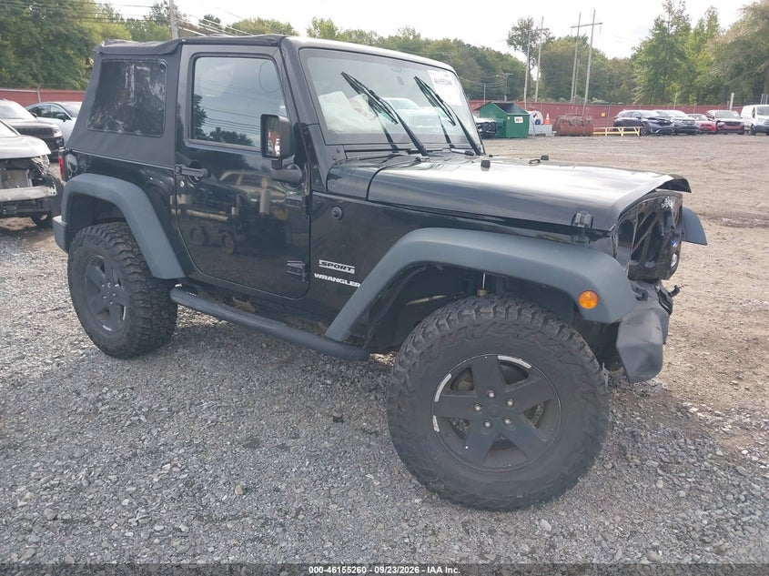 2015 JEEP WRANGLER SPORT | 1C4AJWAG0FL646324 | UPCARS