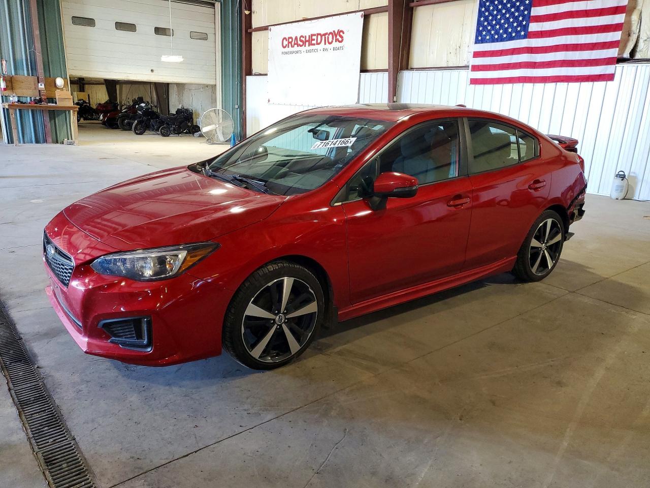 2018 SUBARU IMPREZA SPORT | 4S3GKAL6XJ3617453 | UPCARS