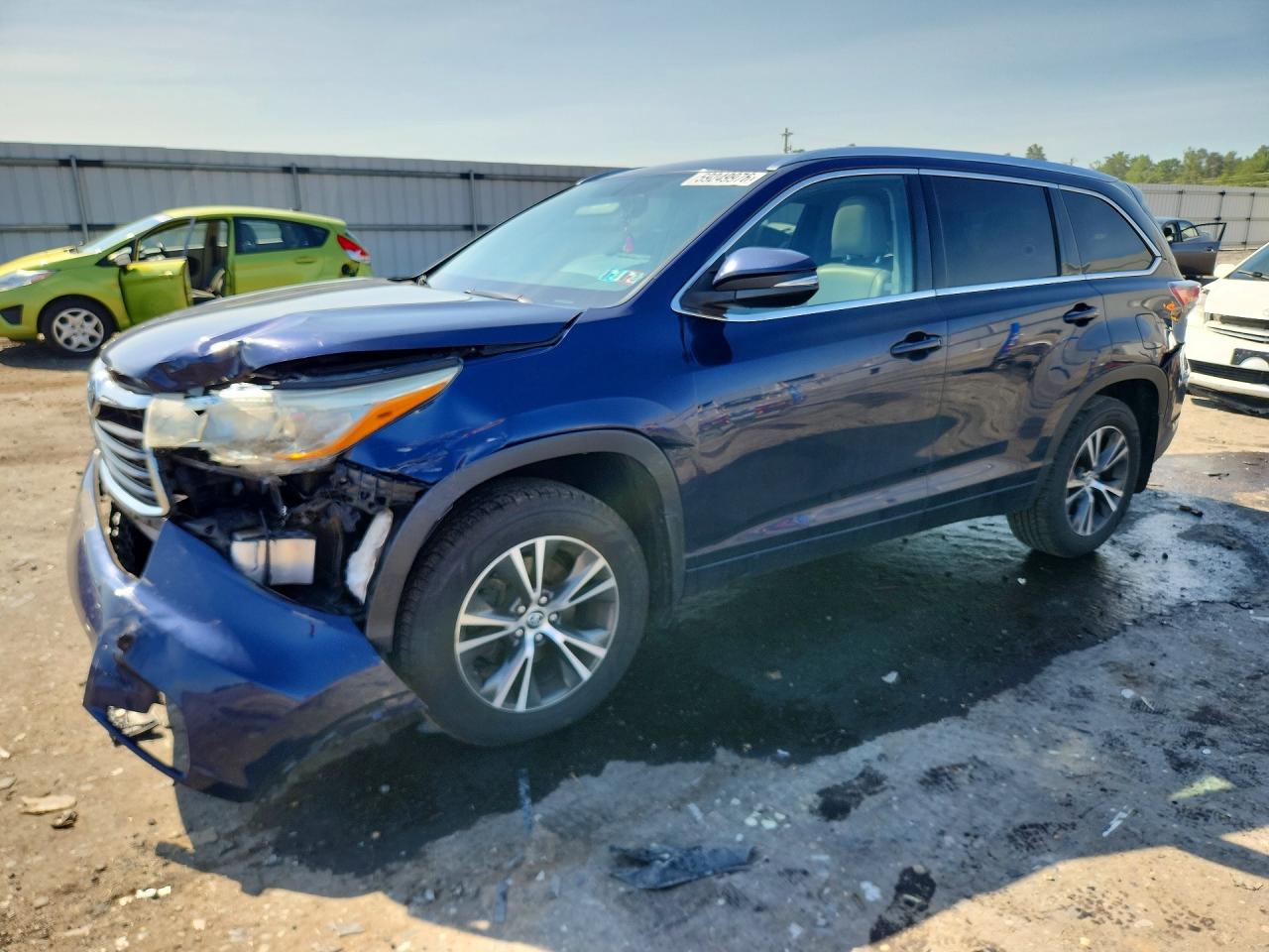 2016 TOYOTA HIGHLANDER XLE | 5TDJKRFH9GS300014 | UPCARS
