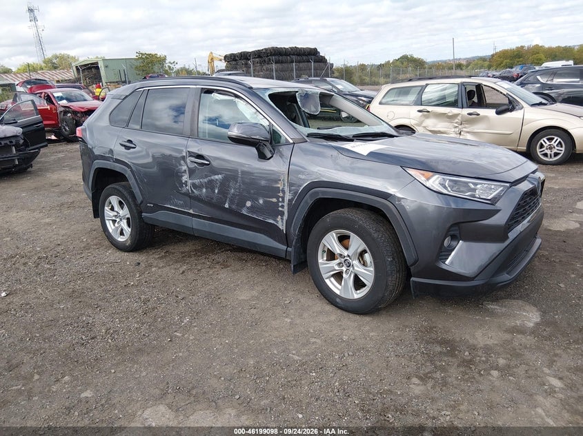 2020 TOYOTA RAV4 HYBRID XLE | 2T3RWRFV2LW094072 | UPCARS