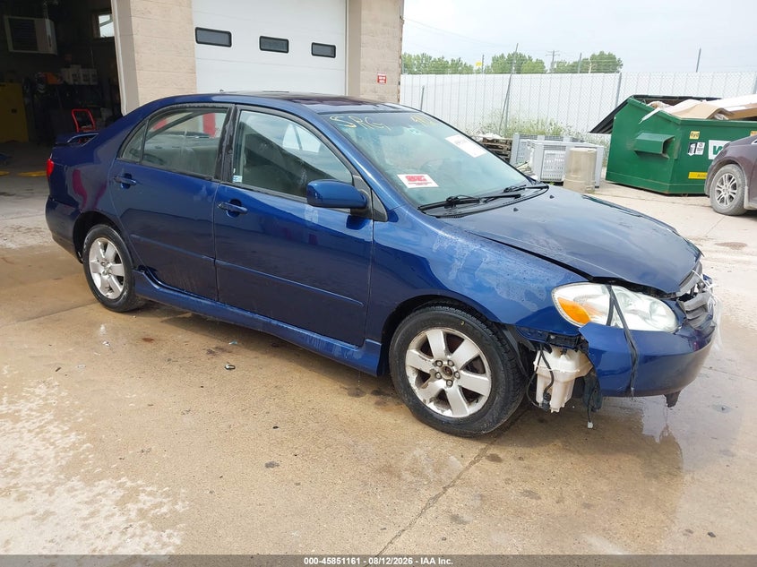2004 TOYOTA COROLLA S | 1NXBR32E84Z338782 | UPCARS
