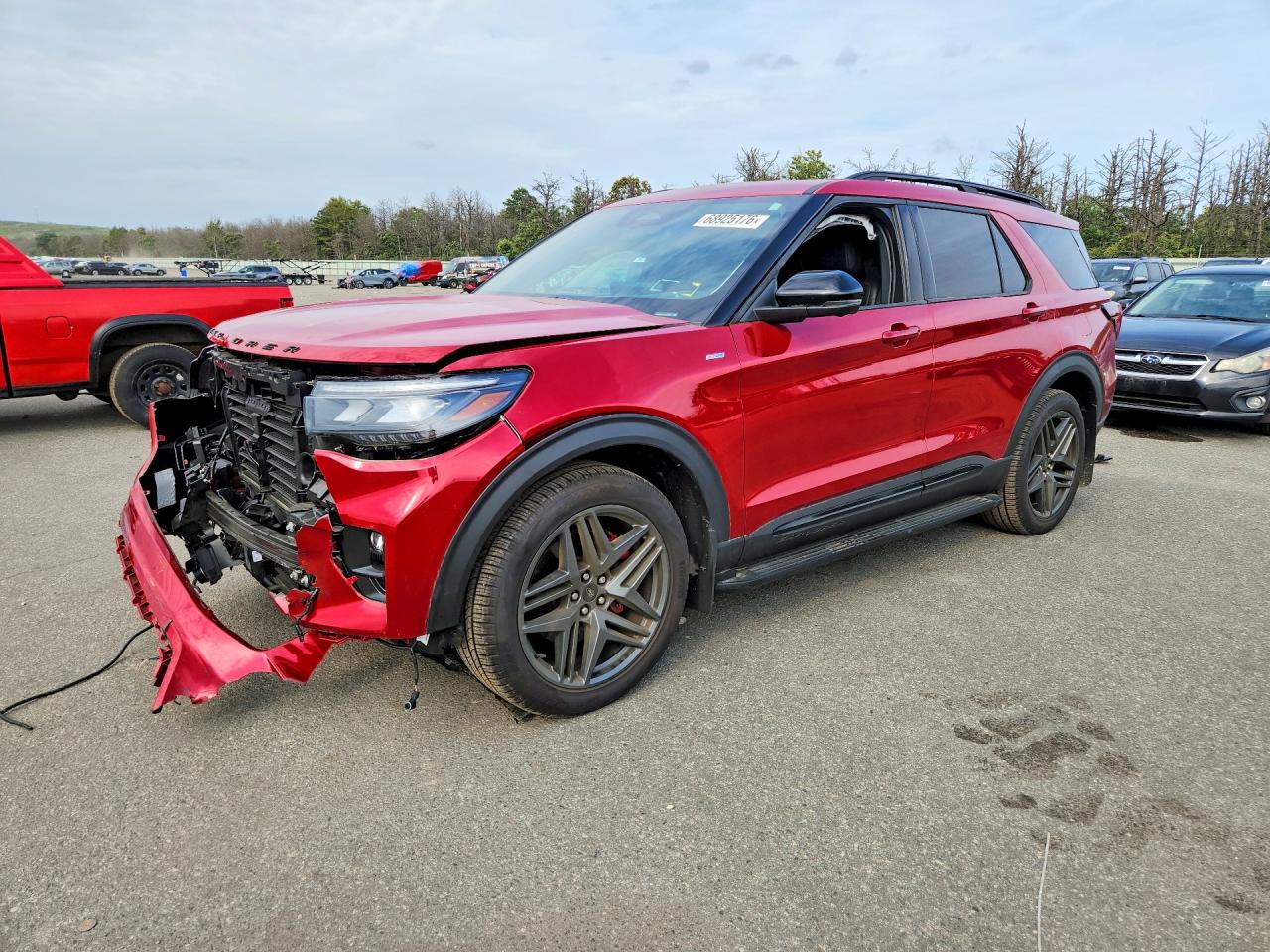 2025 FORD EXPLORER ST-LINE | 1FMUK8KH2SGB54325 | UPCARS