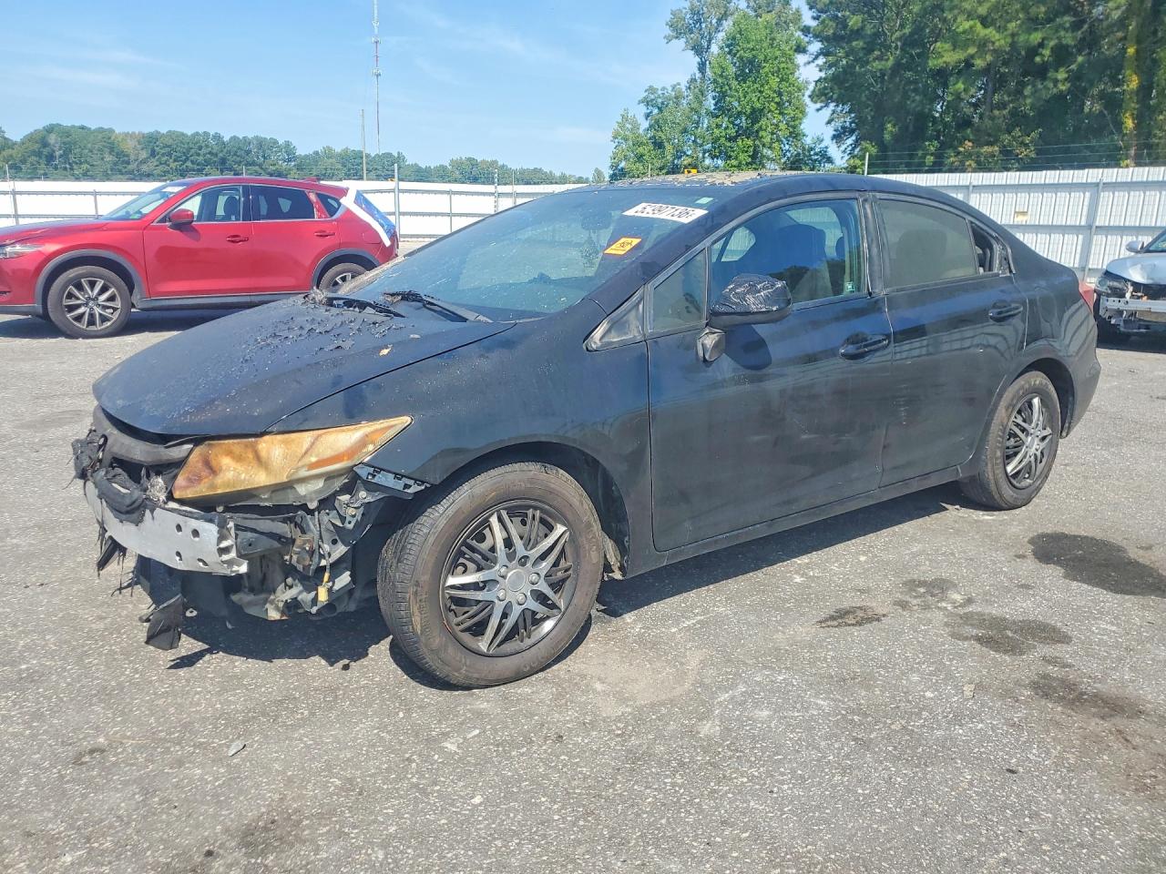 2012 HONDA CIVIC LX | 19XFB2F51CE383865 | UPCARS
