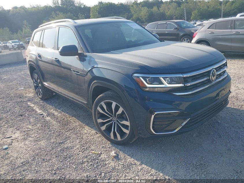 2021 VOLKSWAGEN ATLAS 3.6L V6 SEL R-LINE | 1V2SR2CA8MC567008 | UPCARS