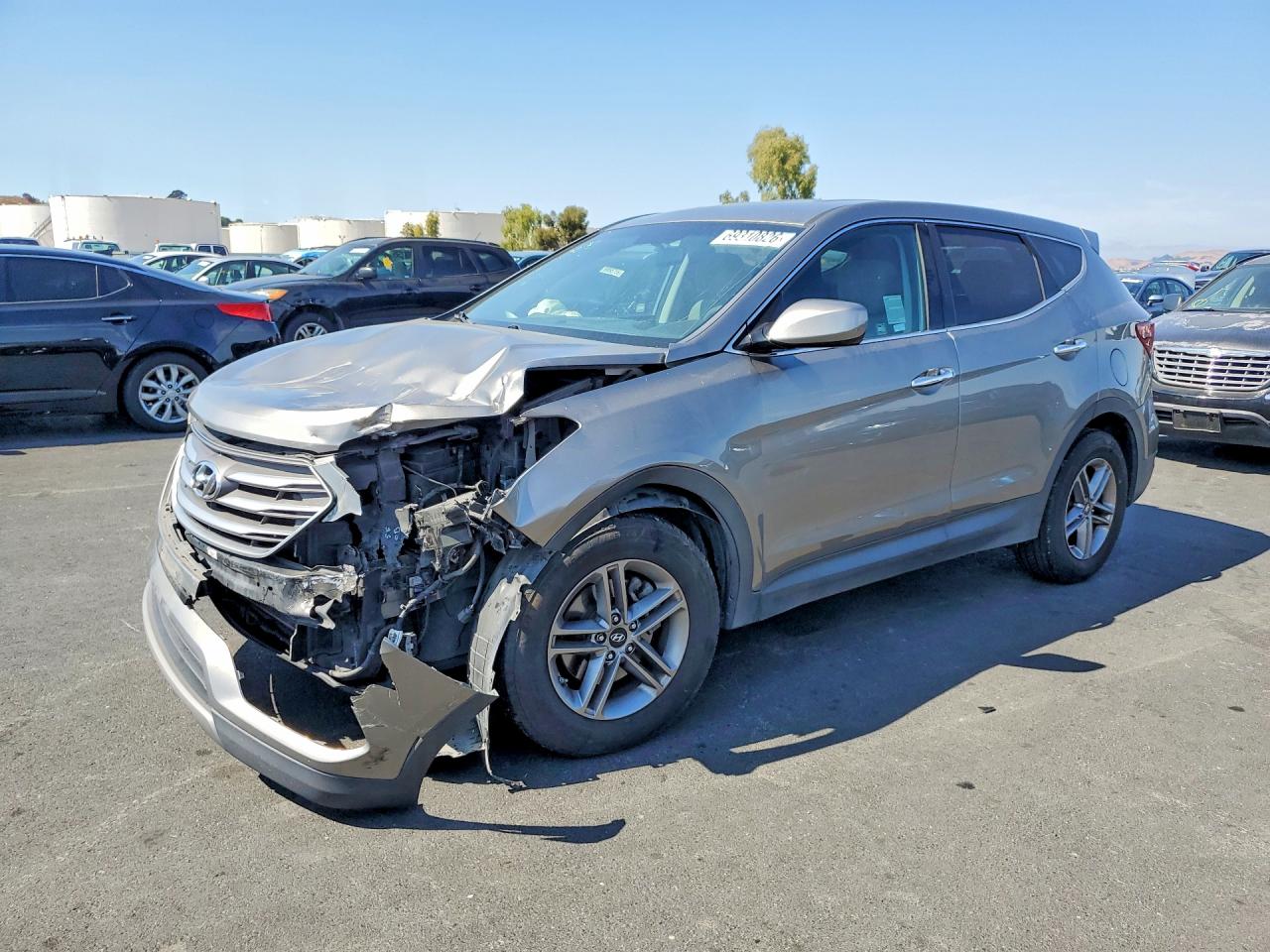 2017 HYUNDAI SANTA FE 2.4L | 5XYZT3LB7HG422298 | UPCARS