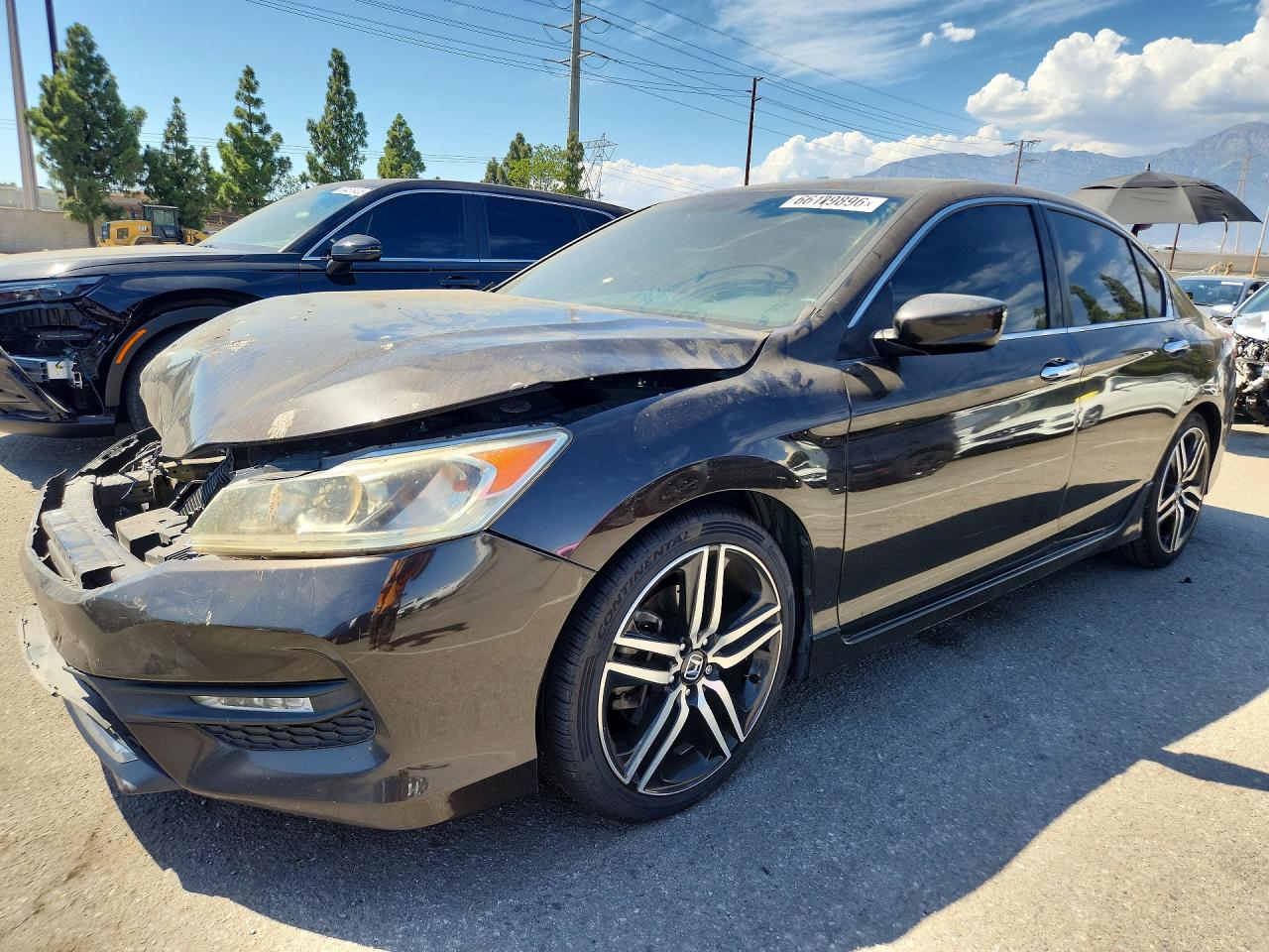 2017 HONDA ACCORD SPORT | 1HGCR2F5XHA249902 | UPCARS