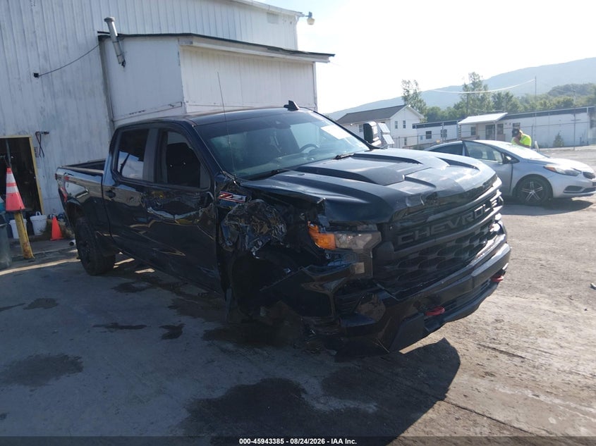 2022 CHEVROLET SILVERADO 1500 CUSTOM TRAIL BOSS | 3GCPDCEK6NG645740 | UPCARS