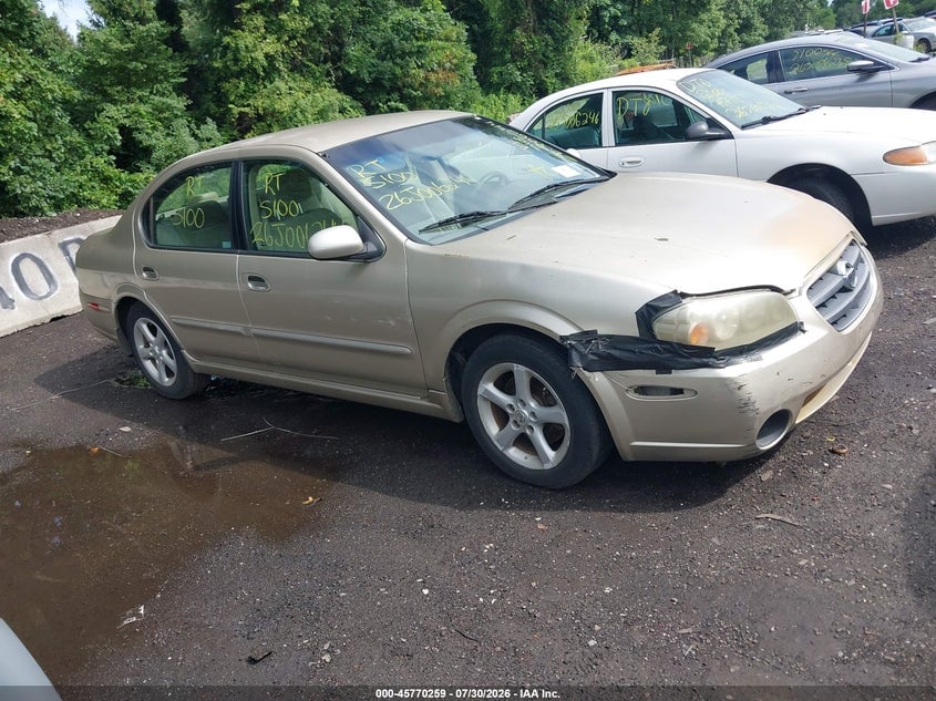 2002 NISSAN MAXIMA GXE | JN1DA31D62T206185 | UPCARS