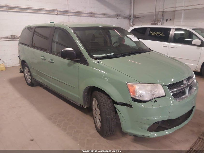 2014 DODGE GRAND CARAVAN SE | 2C4RDGBG8ER114176 | UPCARS