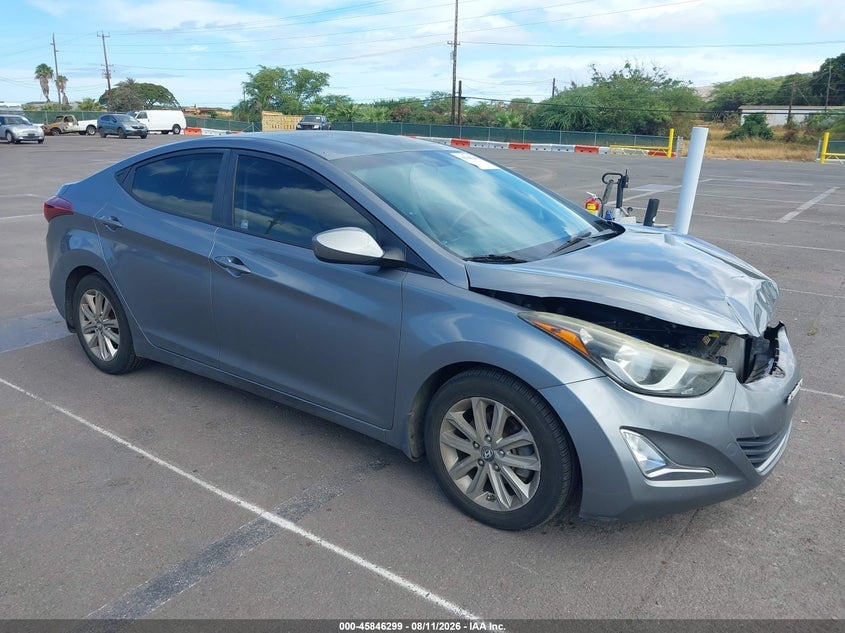 2016 HYUNDAI ELANTRA SE | KMHDH4AE1GU598724 | UPCARS