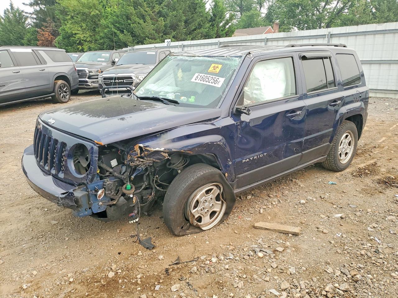 2016 JEEP PATRIOT SPORT | 1C4NJPBA0GD655893 | UPCARS