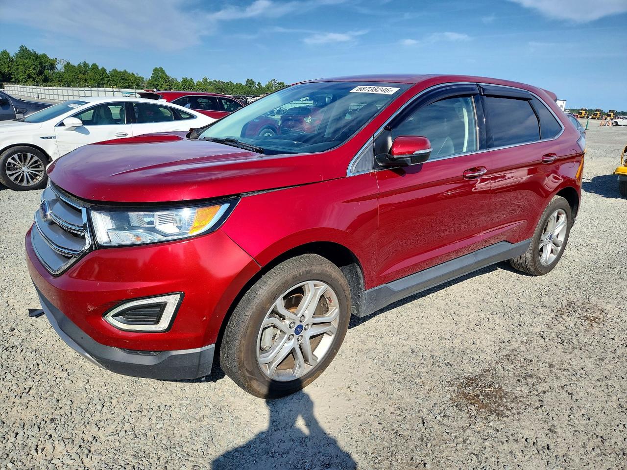 2017 FORD EDGE TITANIUM | 2FMPK3K91HBB58097 | UPCARS