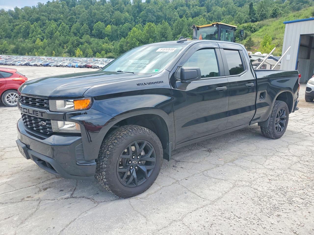 2022 CHEVROLET SILVERADO K1500 CUSTOM | 1GCRYBEKXNZ204782 | UPCARS