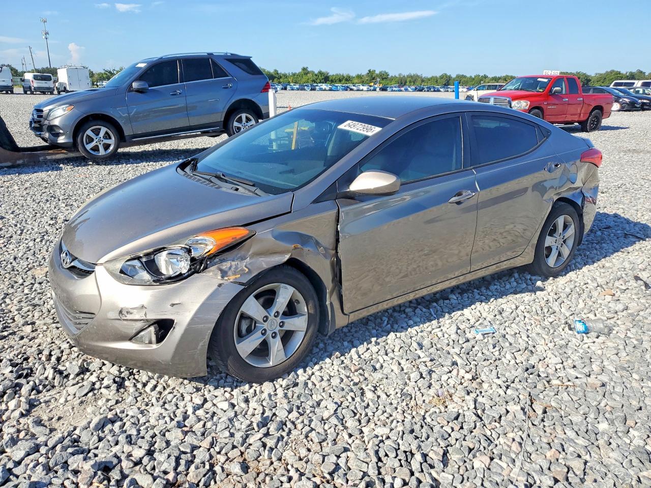 2013 HYUNDAI ELANTRA GLS | 5NPDH4AE9DH275757 | UPCARS