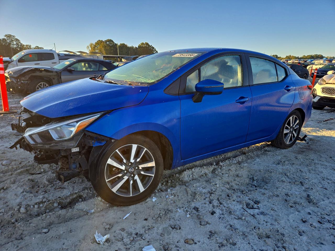 2021 NISSAN VERSA SV | 3N1CN8EV3ML851495 | UPCARS