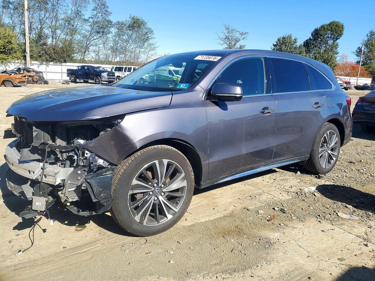 2020 ACURA MDX TECHNOLOGY | 5J8YD4H50LL034409 | UPCARS