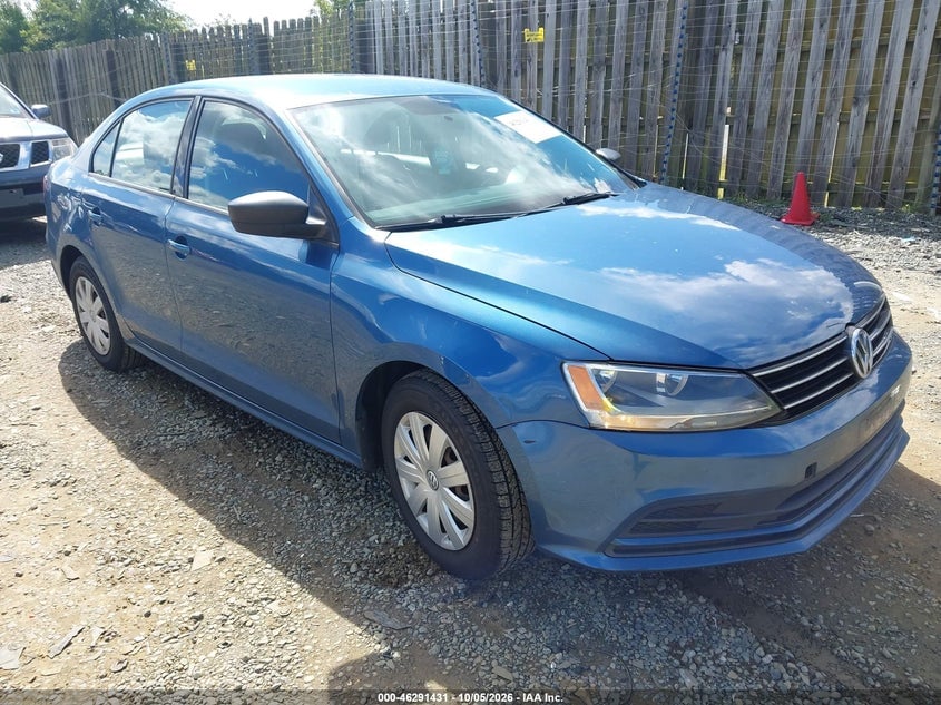 2015 VOLKSWAGEN JETTA 2.0L S | 3VW2K7AJ7FM307851 | UPCARS
