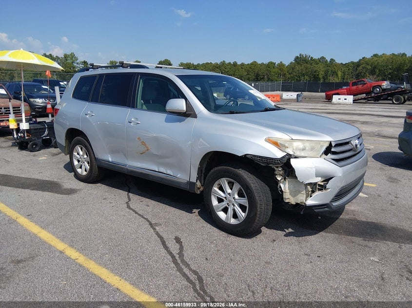 2013 TOYOTA HIGHLANDER BASE PLUS | 5TDZA3EH6DS044852 | UPCARS