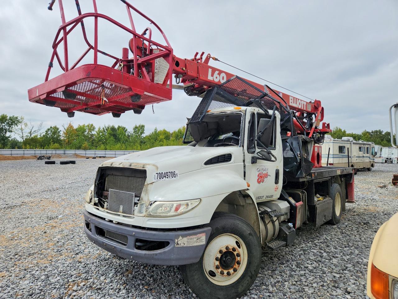 2015 INTERNATIONAL 4000 SERIE CABLE PLACER BUCKET TRUCK | 3HAMMMMN1FL577002 | UPCARS