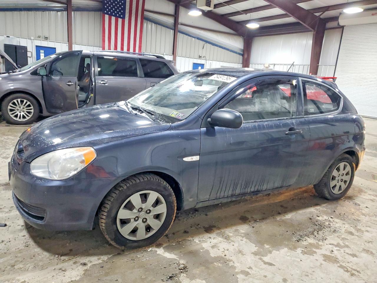 2010 HYUNDAI ACCENT BLUE | KMHCM3AC4AU164207 | UPCARS