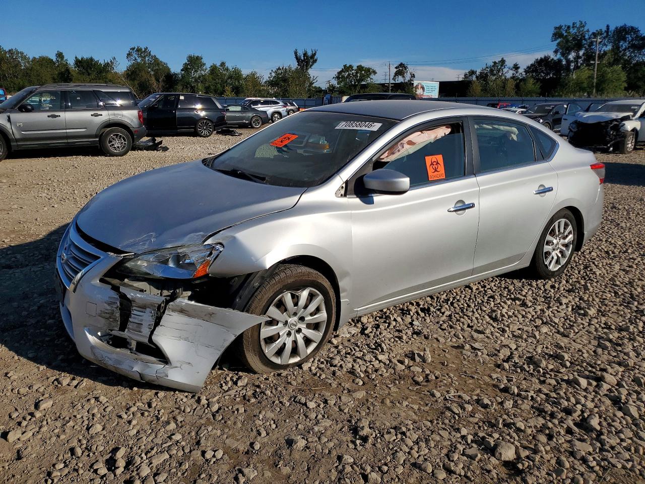 2015 NISSAN SENTRA S | 3N1AB7AP5FY377718 | UPCARS