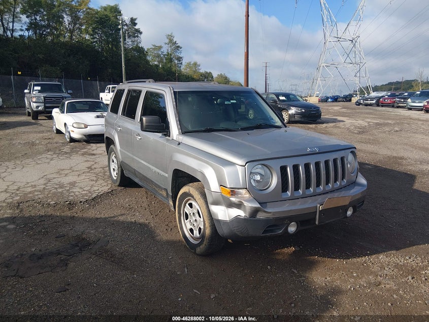 2016 JEEP PATRIOT SPORT | 1C4NJPBB5GD754492 | UPCARS
