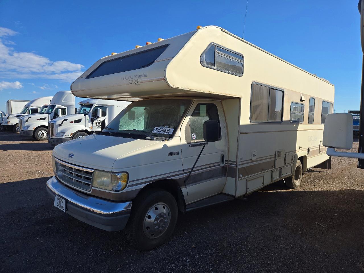 1992 FORD ECONOLINE TIOGA ARROW RV | 1FDKE30G2NHA21901 | UPCARS