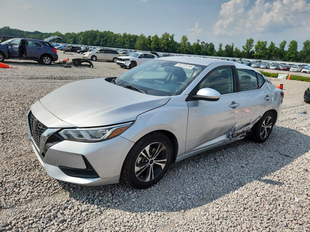 2021 NISSAN SENTRA | 3N1AB8CV4MY237254 | UPCARS